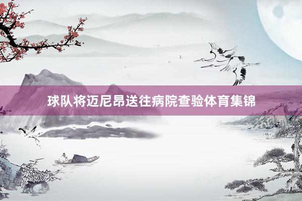 球队将迈尼昂送往病院查验体育集锦